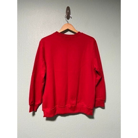 Vintage Blair Women's Red Christmas Winter‎ Bird Sweater large - Picture 3 of 7